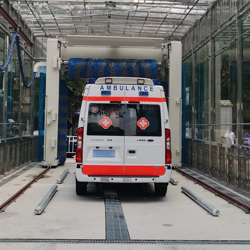 往復(fù)式全自動毛刷消毒洗車機(jī)